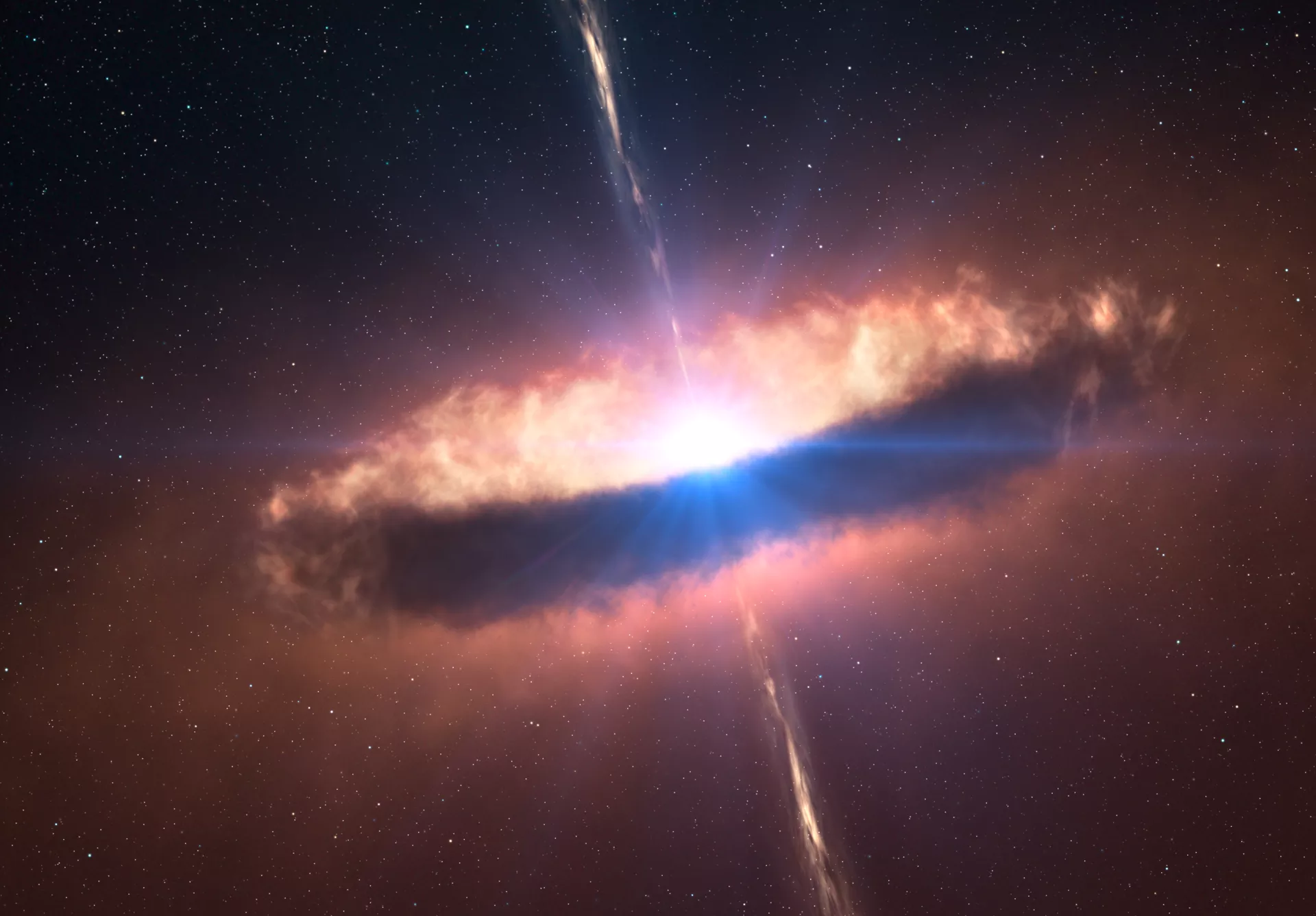 Star Birth In Our Galaxy Came In Brilliant Bursts